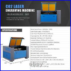 100W 40x24 Bed CO2 Laser Engraver Cutter Cutting Engraving Machine Autofocus