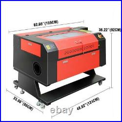 100W 700500mm CO2 Laser CAD Laser Engraver Cutter Cutting Engraving Machine USB