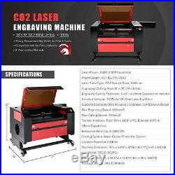 100W CO2 Laser Engraving Machine 28 x 20 With LightBurn RDworksV8 Engraver Cutter