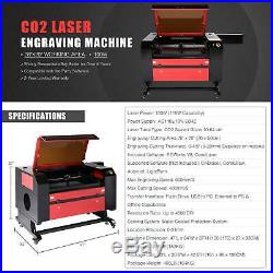 100W CO2 Laser Engraving Machine 28 x 20 With Rotary Axis Ruida Engraver Cutter