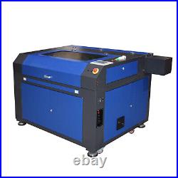 100W CO2 Laser Engraving Machine 35x24 Autofocus Laser Engraver&Warning Light