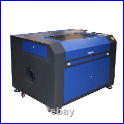 100W CO2 Laser Engraving Machine 35x24 Autofocus Laser Engraver&Warning Light