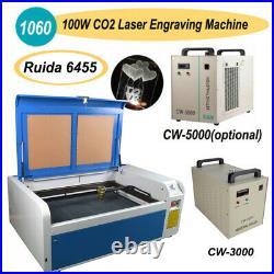 100W CO2 Laser Engraving Machine DSP Laser Cutting Engraver 600X1000mm withChiller