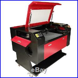 100W CO2 USB Laser Cutter Engraver Engraving Machine 500x700MM With CNC Rotay Axis