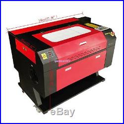 100W CO2 USB Laser Cutter Engraver Engraving Machine With Water Pump 700x500mm