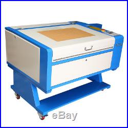 100W CO2 USB Laser Cutter Engraving Machine Red-Dot Position + Rotary Axis