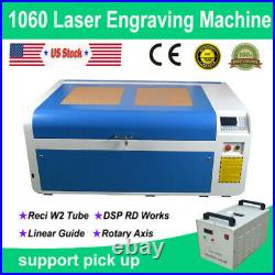 100W Co2 Laser Engraving Machine DSP 1060 Cutting Machine 6445G Ruida System US