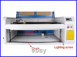 100W Co2 Laser Engraving Machine DSP 1060 Cutting Machine 6445G Ruida System US