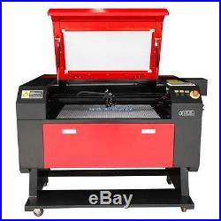 100W Laser Engraving Cutting Machine CO2 Engraver Cutter USB Port Water Chiller
