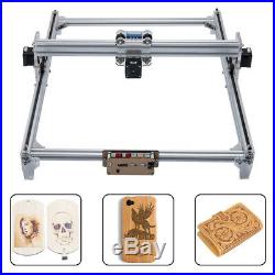 10W CNC 2Axis Laser Engraver Metal Marking Machine Wood Cutter 50x60cm DIY Kit