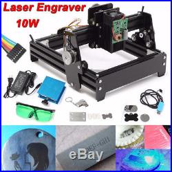 10W Laser Engraver USB DIY Metal Stone Engraving Machine Logo Printer CNC Router