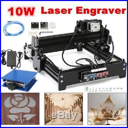 10W USB Desktop CNC Laser Engraving Machine Engraver Image Craft Printer US