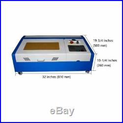 12 x 8 40W CO2 Laser Engraving Machine Engraver Cutter Worktable FDA