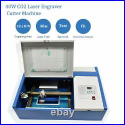 12 x8 40W Water Cooling CO2 Laser Engraver and Cutter Worktable FDA