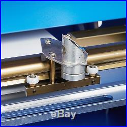 12x 8 40W CO2 Laser Engraving Machine Engraver Cutter w Exhaust Fan USB Port