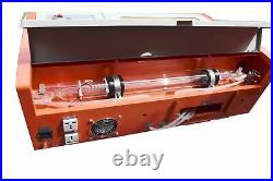 12x8 40W CO2 Laser Engraver Cutter with Exhaust Fan K40 USB Port