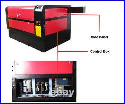 130W Laser Cutter Engraving Machine & CW5200 Chiller & 300MM Lift & Linear Guide