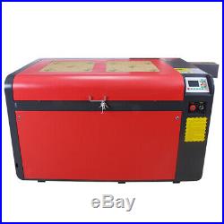 130W laser cutter engraving machine & CW5200 Chiller Motorize up and down table