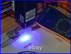 15000MW Blue Laser Head Module For Engraving Cutter CNC 3018 Pro Lazer Machine