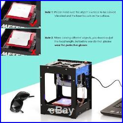 1500mW Laser Engraving Machine DIY Bluetooth Print Engraver for iOS/Android USB