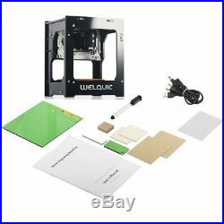 1500mW USB Laser Engraver Printer Carver DIY Engraving Cutter Carving Machine US