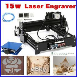 15W CNC Mini Laser Engraving Machine Metal Steel Stone Engraver Image