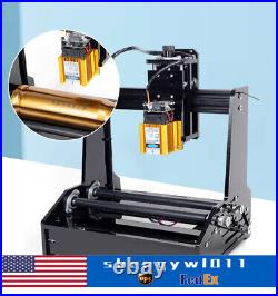 15W Cylindrical Laser Engraving Machine Desktop Metal Engraver Printing Portable