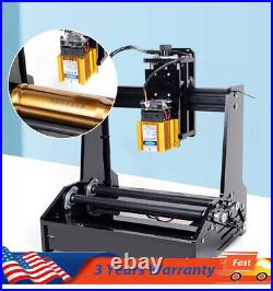 15W Cylindrical Laser Engraving Machine Desktop Metal Engraver Printing Portable