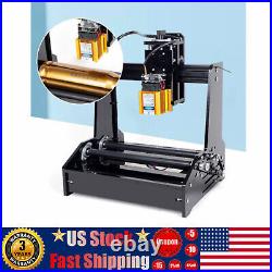 15W Cylindrical Laser Engraving Machine Desktop Metal Engraver Printing Portable