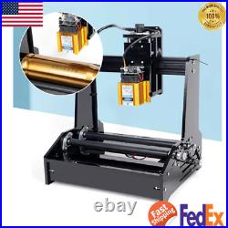 15W Cylindrical Laser Engraving Machine GRBL Desktop Laser Engraver DIY Printing