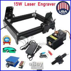 15W Laser Engraver Machine Metal Steel Iron Stone Engraving Image Printer New US