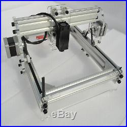 15W Mini Laser Engraving Machine Metal Steel Iron Stone Engraver DIY Printer