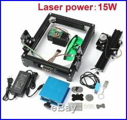15W New Laser Engraving Machine Metal Steel Iron Stone Engraver DIY Printer Tool