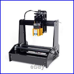 15W Small Cylindrical CNC Engraving Machine GRBL Desktop Laser Engraver Machine