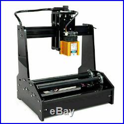15W USB Laser Engraving Carving DIY Cylindrical Laser Engraver Printer Machine