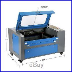 16x24 60W Working Area CO2 Laser Engraver Engraving Cutting Machine with Rotary