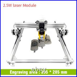 2.5W CNC Laser Engraving Machine Laser Module 3040cm Desktop Laser Printer
