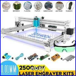 2.5W EleksMaker Elekslaser-A3 Desktop Laser Engraving Machine CNC Printe KU