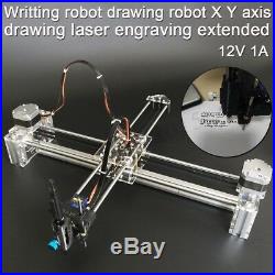 2 Axis DIY XY Drawing Machine Robot Auto Writing Signature Draft Laser Engraving