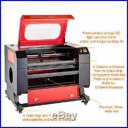 20 x 28 60W CO2 Laser Engraving Machine Laser Engraver Cutter With Rotary Axis