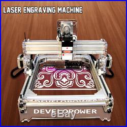 2000mW Desktop Laser Engraving Machine Logo Marking Printer Engraver Cutting NEW