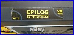 2017 EPILOG FiberMark Fiber Laser Engraver 20W Original Owner Mark