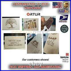 2021 Ortur Laser Master 2 Engraving Cutting Machine Laser Head USA 20W Kit