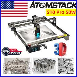 2023 Upgrade ATOMSTACK S10 Pro Laser Engraver 50W CNC Laser Engraving Machine US