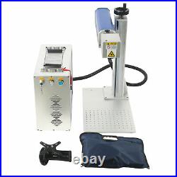 20W Desktop 150X150mm Fiber Laser Marking Engraving Machine for Metal&Non-Metal