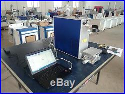 20W Desktop Fiber Laser Marking Machine Engraver / Maker CE FDA 110V