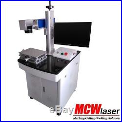 20W Fiber Laser Marking Machine Engraving Stainless Steel Metal FDA CE