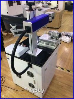 20W Fiber Laser Marking Machine Engraving Stainless Steel Metal FDA CE