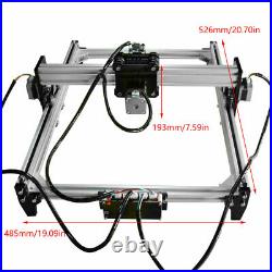 20X19 Mini Laser Engraving Cutting Engraver Machine Printer Kit Desktop