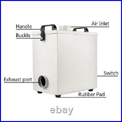 220V 180m³/H Pure Air Fume Extractor Smoke Purifier 80W for Co2 Laser Engraver
